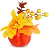 Afbeelding van Herfstdecoratie - pompoen - 4 soorten - 8 x 10 cm 1 Stuks [59027] - 03 59027 web