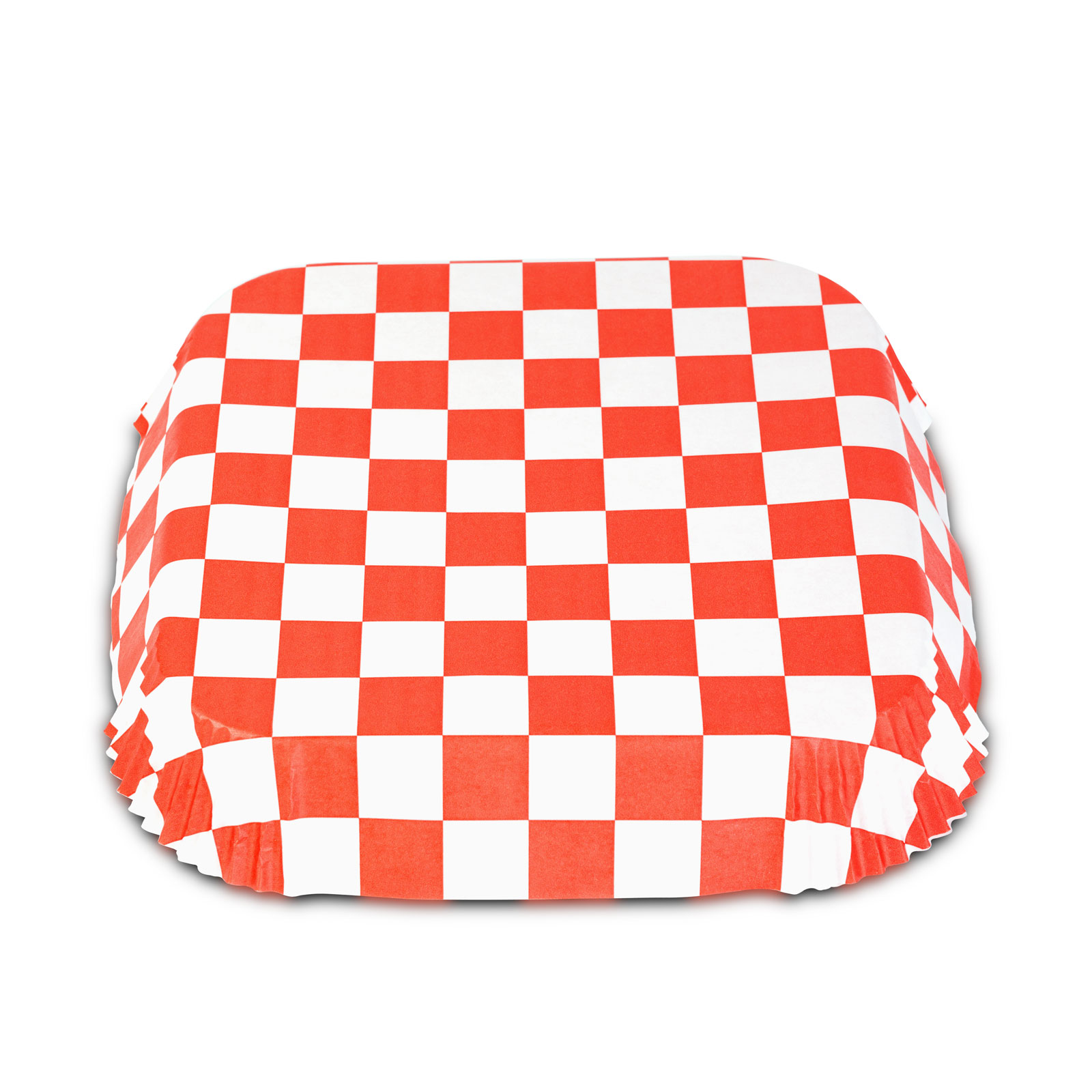 Afbeelding van Bakpapier voor de airfryer - voor olievrij koken - geruit, vierkant - 20 cm - 50 stuks / pak 1 Stuks