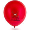 Afbeelding van Ballonnenset - rood, wit, groen, met kerstmotieven - 10 stuks / pak 1 Stuks [58754B] - 04 58754B web