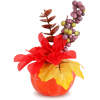 Afbeelding van Herfstdecoratie - pompoen - 4 soorten - 8 x 10 cm 1 Stuks [59027] - 05 59027 web
