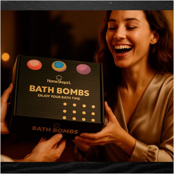 Afbeelding van 12x Bruisballen Bad + Badbom Opener Cadeauset (Badbommen/Bath Bombs) – 12 Stuks – Badballen Handgemaakt,