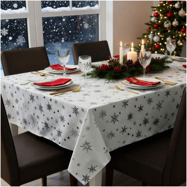 Afbeelding van Tafelkleed – 140 x 240 cm – 100% polyester 1 Stuks [58209C] - 01 58209C web