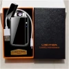 Afbeelding van Luxe Oplaadbare Elektrische Plasma Aansteker in Gift Verpakking - USB oplaadbaar - incl. USB kabel - Zwart -