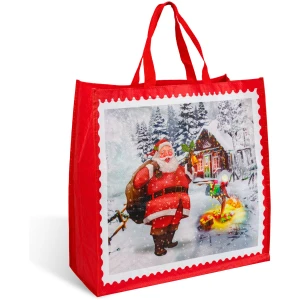 Afbeelding van Kerstcadeautas – rood – 45 x 44 x 19 cm 1 Stuks [59714A] - 02 59714A web
