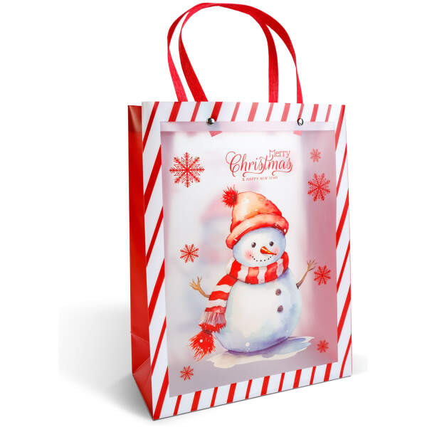 Afbeelding van Kerstcadeautas - 32 x 25 x 11 cm - 2 soorten 1 Stuks [59726] - 02 59726 web