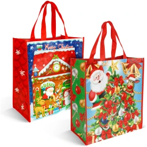 Afbeelding van Kerstcadeautas - 35 x 39 x 18 cm - 2 soorten 1 Stuks [59727] - 02 59727 web
