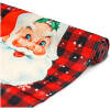Afbeelding van Kerstdecoratie - tafelloper - Kerstman - 183 x 33 cm 1 Stuks [59732A] - 02 59732A web