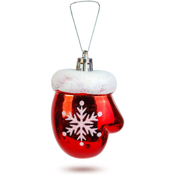 Afbeelding van Kerstdecoratie - winterhandschoen - 7,2 x 5 cm - 2 stuks / verpakking 1 Stuks [59755] - 02 59755 web