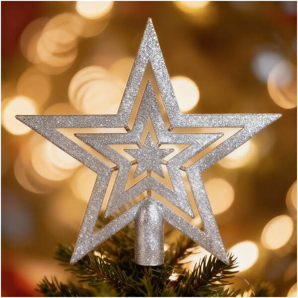 Afbeelding van Kerstversieringsset - 100 kerstballen + stertopper - zilver 1 Stuks [EDO-3083] - 02 EDO 3083 web