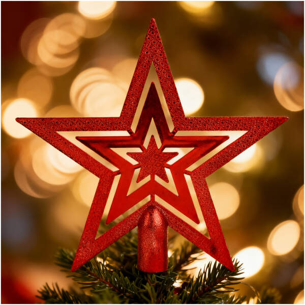Afbeelding van Kerstversieringsset - 100 kerstballen + boomtopper - rood 1 Stuks [EDO-3084] - 02 EDO 3084 web