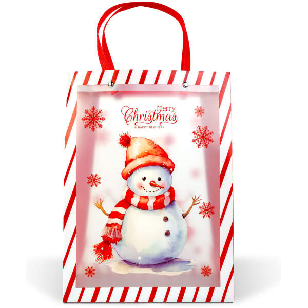 Afbeelding van Kerstcadeautas - 32 x 25 x 11 cm - 2 soorten 1 Stuks [59726] - 03 59726 web