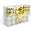 Afbeelding van Kerstboomversieringsset – 100 kerstballen + boomtopper – goud 1 Stuks [EDO-3082] - 03 EDO 3082 web