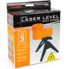 Afbeelding van Mini laserwaterpas met statief – 105 x 50 x 60 mm – 3 x AG13 1 Stuks [10289] - 04 10289 web