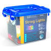 Afbeelding van Lichtsnoer – 20 m – veelkleurig – 400 LED – 220–240 V – 6 W – groene kabel 1 Stuks [59768] - 04