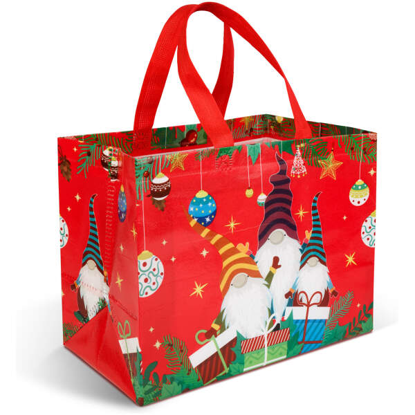 Afbeelding van Kerstcadeautas - 31 x 25 x 17 cm - 4 soorten 1 Stuks [59729] - 05 59729 web