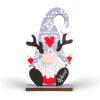 Afbeelding van Kerstdecoratie - tafelglazenhouder - 14 x 10 cm - 4 soorten 1 Stuks [59738] - 05 59738 web