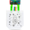 Afbeelding van Kleurzak – Kerstmis – met 4 stiften – 24 x 22 cm – 6 ontwerpen 1 Stuks [57320C] - 07 57320C web