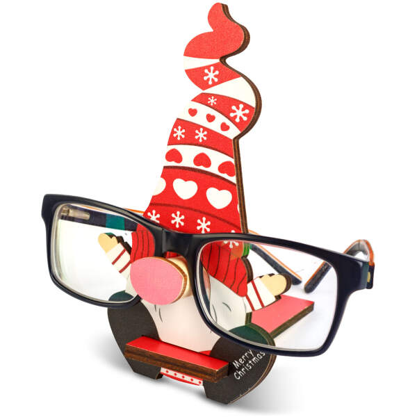 Afbeelding van Kerstdecoratie - tafelglazenhouder - 14 x 10 cm - 4 soorten 1 Stuks [59738] - 08 59738 web