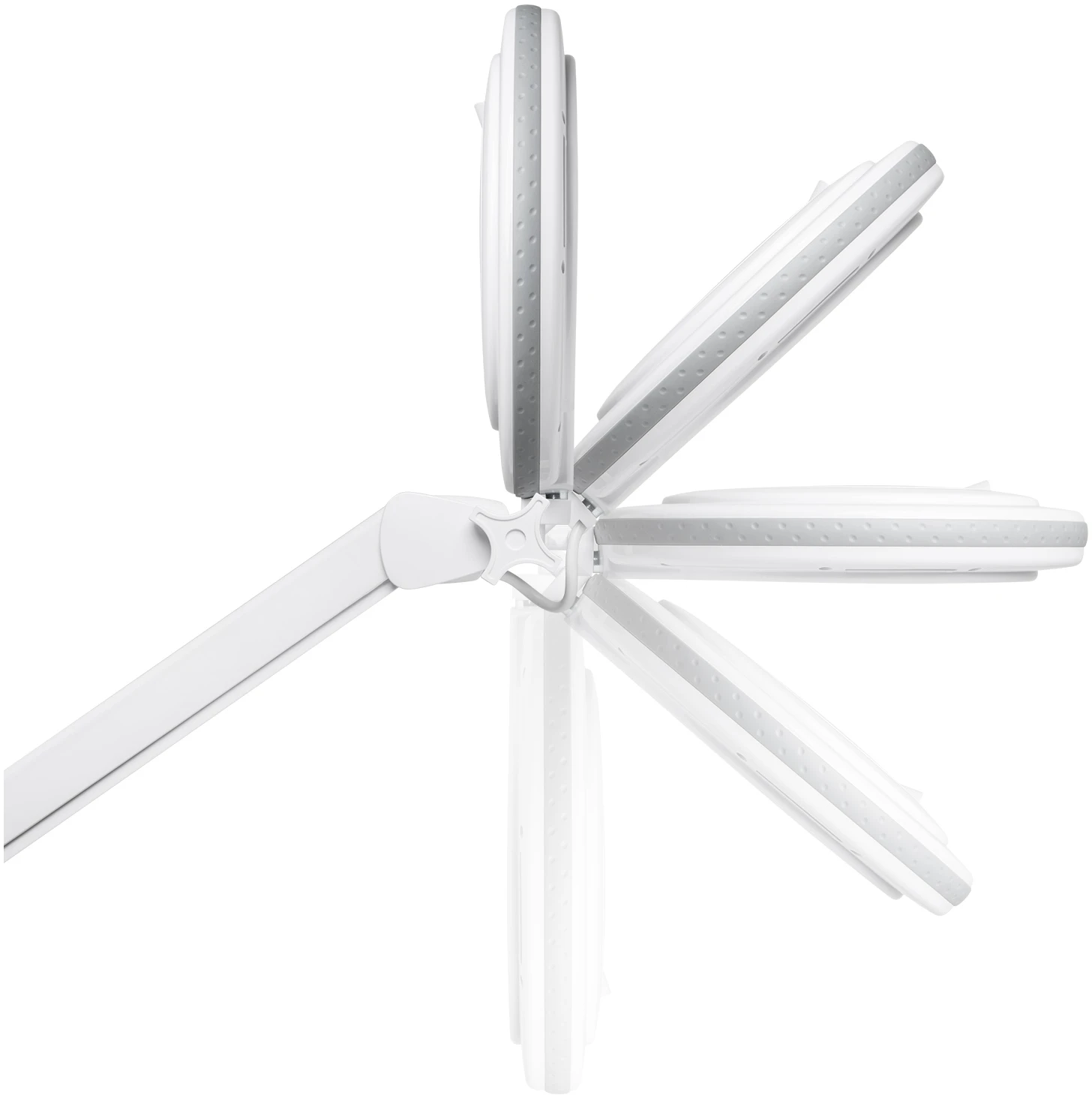 Afbeelding van Handy - Grote Bureau Loeplamp met Tafelklem - Vergrootglas met verlichting - Op Netstroom - 130MM Glas - Loep