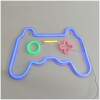 Afbeelding van LED Game Controller Lamp – Neon Multicolor – USB & Batterij – Met Dimmer – Sfeerverlichting voor