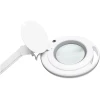 Afbeelding van Handy - Grote Bureau Loeplamp met Tafelklem - Vergrootglas met verlichting - Op Netstroom - 130MM Glas - Loep