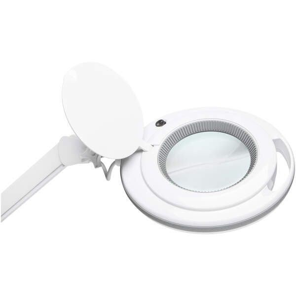 Afbeelding van Handy - Grote Bureau Loeplamp met Tafelklem - Vergrootglas met verlichting - Op Netstroom - 130MM Glas - Loep