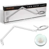 Afbeelding van Handy - Grote Bureau Loeplamp met Tafelklem - Vergrootglas met verlichting - Op Netstroom - 130MM Glas - Loep