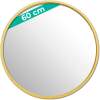 Afbeelding van HSXL Luxe Ronde Wandspiegel 60 cm – Gouden Rand – Grote Design Spiegel voor Woonkamer, Hal of Badkamer -