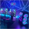 Afbeelding van LED Game Controller Lamp – Neon Multicolor – USB & Batterij – Met Dimmer – Sfeerverlichting voor