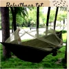 Afbeelding van HSXL Lichtgewicht Outdoor Hangmat met Muggennet en Accessoires - 260x140cm - Zwart- Survival Hangmat met