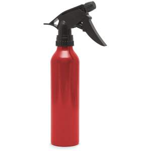 Afbeelding van Metalen Sprayflacon Leeg Rood - 1x 300ML - Sprayflesje Metaal - Spuitfles - Sprayfles - Water Verstuiver -