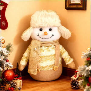 Afbeelding van Kerstversiering - sneeuwpop - 20 cm 1 Stuks [59521] - 01 59521 web