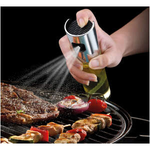 Afbeelding van Olie- en azijnverstuiver - roestvrij staal, glas - 100 ml 1 Stuks [DA00176] - 01 DA00176 web