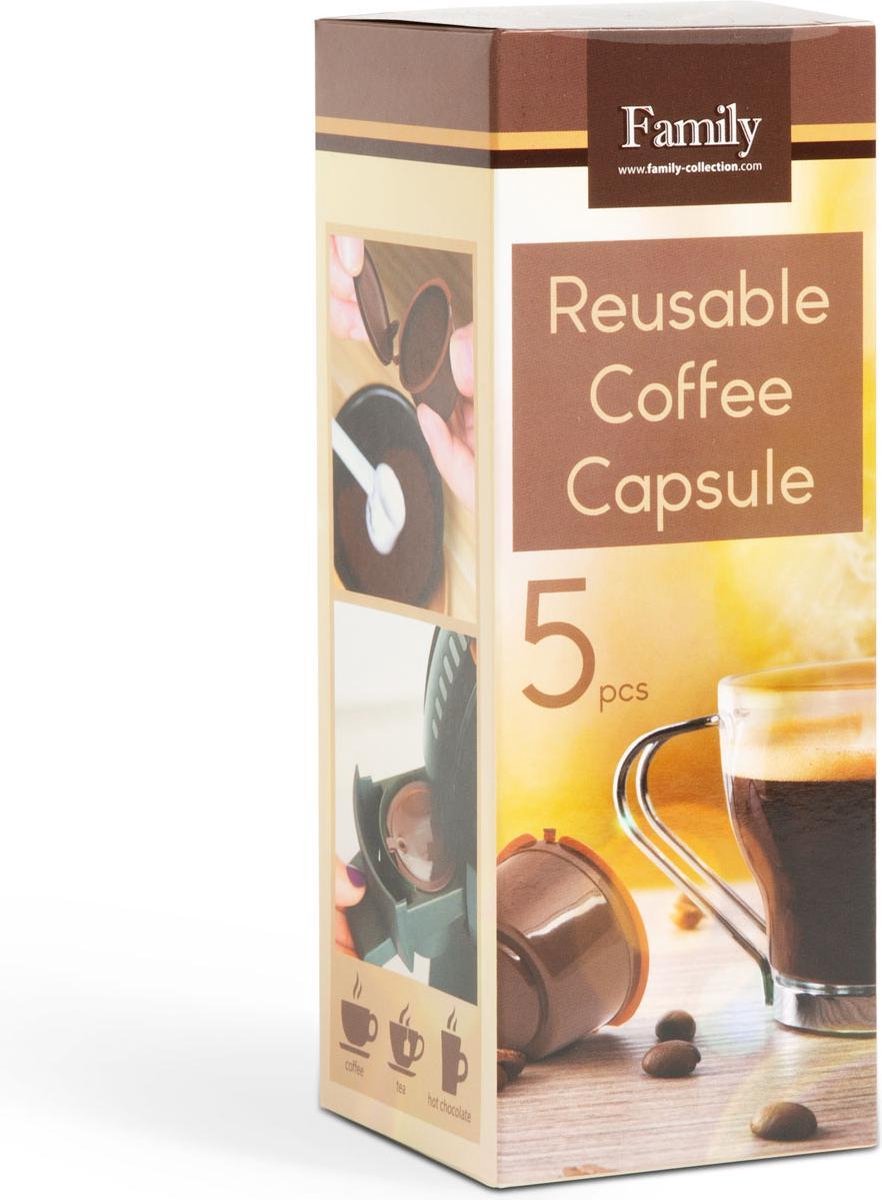 Afbeelding van 5x Herbruikbare Dolce Gusto Koffie Cup - Milieuvriendelijk - Duurzaam - Koffie Cups Capsules - Navulbare