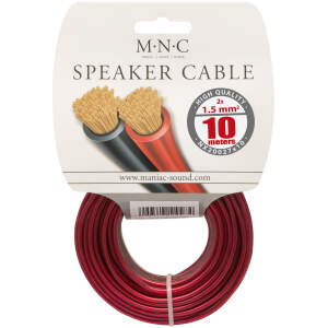 Afbeelding van Luidsprekerkabel - Speakerkabel - Audiokabel 10m - 10 meter - 2 x 1,5 mm² - NX20027X10 - 0336 9959 4f78 89f8