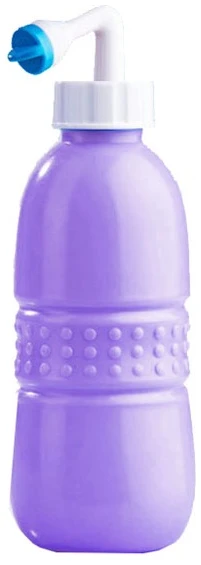 Afbeelding van Vaginale Douche - 450 ml - Paars - Peri Bottle - Intieme Verzorging - Inwendige Douche - Inwendige Reiniging