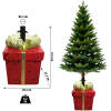 Afbeelding van Kerstboomstandaard – geschenkdoos – kunststeen – 28,5 x 27,7 x 41,5 cm 1 Stuks [58591] - 03 58591 web