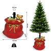 Afbeelding van Kerstboomstandaard – Santa Sack – Kunststeen – 41,5 x 31 x 42,5 cm 1 Stuks [58592] - 03 58592 web