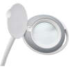 Afbeelding van Handy - Bureau Loeplamp op Standaard - Vergrootglas met verlichting - Op Netstroom - 100MM Glas - Loep Lamp -