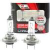 Afbeelding van Carguard - Set (2x) H7 Autolampen Halogeen - 55W 12V - Long Lifetime Koplampen - Koplamp 50% extra