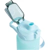 Afbeelding van Family Sport - Waterfles Paars / Blauw - 1 Liter Drinkfles - Waterfles met Rietje - Waterfles met