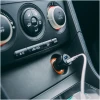 Afbeelding van Autolader 12v en 24 v - 2x USB A - Auto oplader USB - USB autolader 2 poorten - Auto lader -