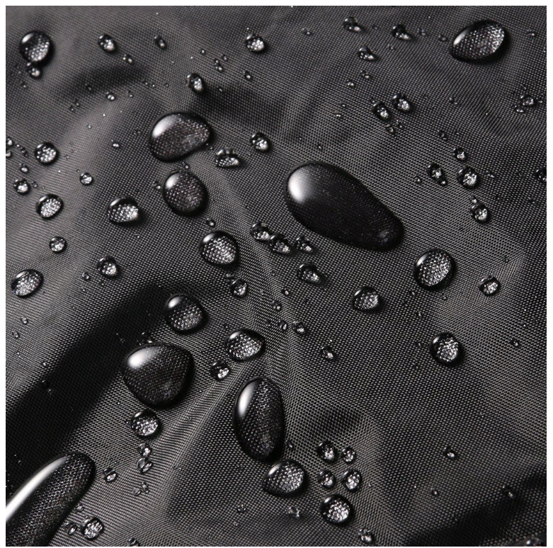 Afbeelding van Tuinset Beschermhoes Waterdicht met Trekkoord en Goede Afwatering - B242 x L160 x H100CM - Zwarte hoes