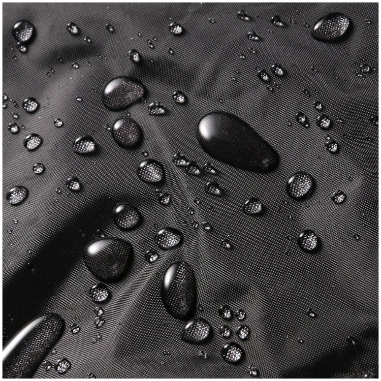 Afbeelding van Tuinset Beschermhoes Waterdicht met Trekkoord en Goede Afwatering - B242 x L160 x H100CM - Zwarte hoes