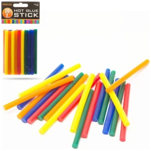 Afbeelding van Handy - Lijmpistool Vullingen Gekleurd - Lijmpatronen 7MM Rond - 100MM Lang - Lijm Patronen voor Lijmpistool