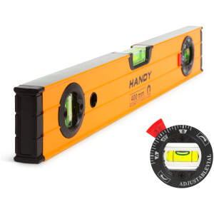 Afbeelding van Handy - Magnetische Waterpas 40cm met 3 libellen - Professioneel - 40 cm - 0b43 85a3 4942 a689 5267571f8a31