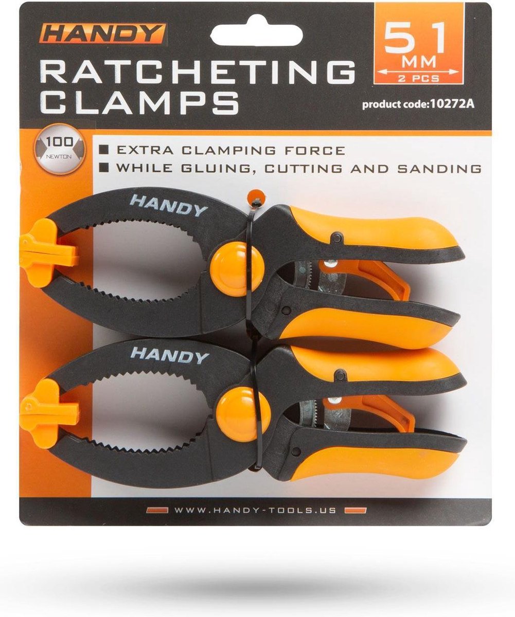 Afbeelding van 2x Spanklem - Professionele Lijmklemmen - Snelspanklem - 100N - Max. 51MM - BPK - 0c71 0adc 46f8 9d93