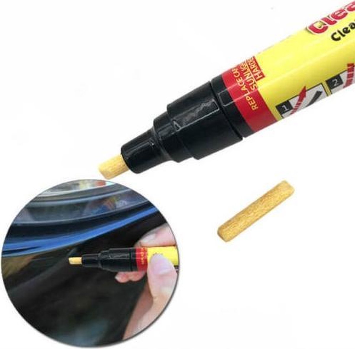Afbeelding van Anti Kras Pen - Blanke Lak Reparatie Stift - Krasverwijderaar Lak voor Auto - BPK - 0ee4 9685 43dd b519