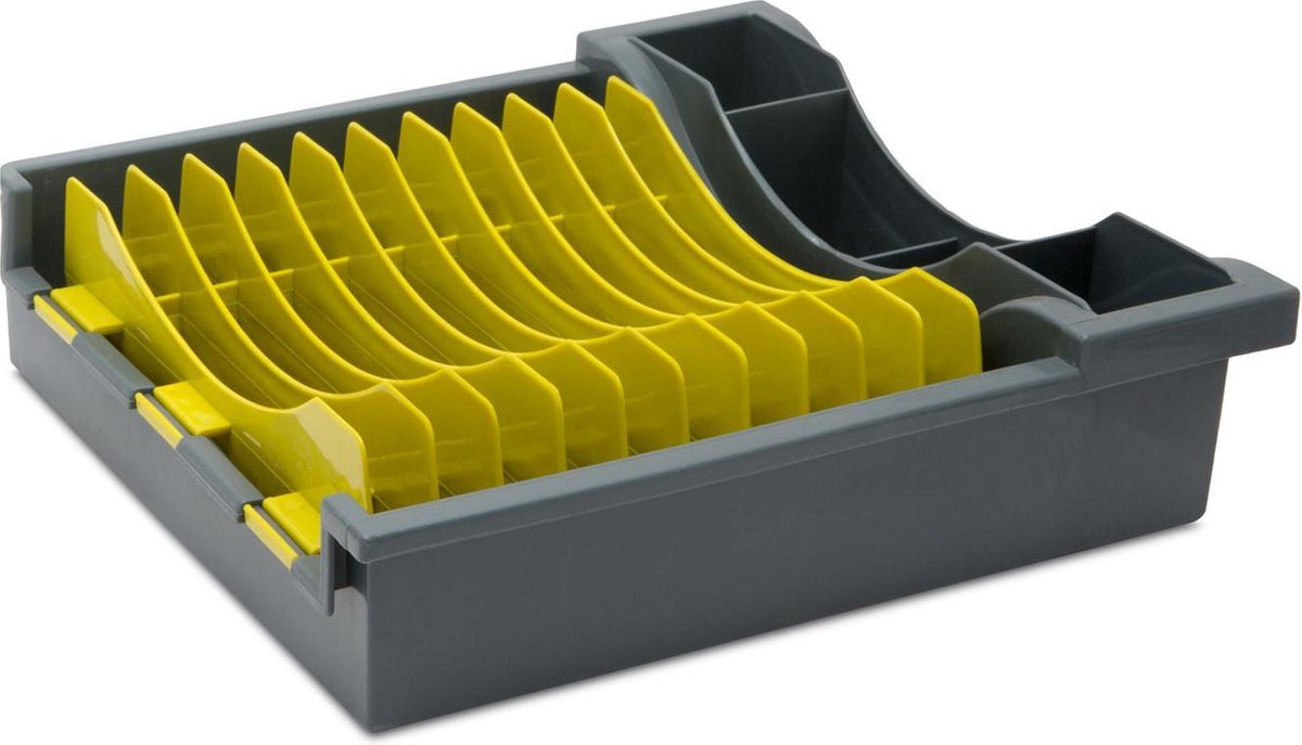 Afbeelding van Afdruiprek voor de Afwas / Vaat - Inklapbaar - Antraciet / Groen - 1012 bcf2 4ce0 ac21 9084dd08803d