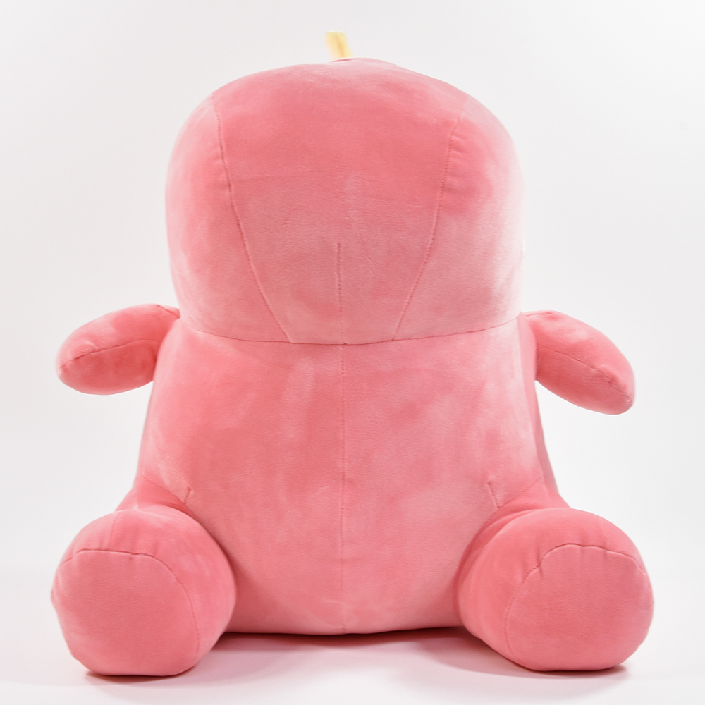 Afbeelding van Kussen Dinosaurus Knuffel - Dino Squish Plushie Kinderkussen - Kind Knuffelkussen Zachte Plush - 40cm - Roze